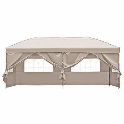 YOOCOZZ 10x20 Oxford Fabric Heavy-Duty Pop-Up Canopy with Sidewalls for Outdoor Events