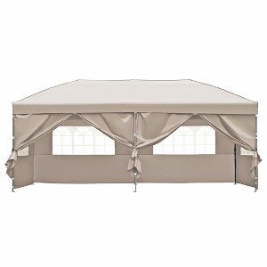 YOOCOZZ 10x20 Oxford Fabric Heavy-Duty Pop-Up Canopy with Sidewalls for Outdoor Events - 1 of 4