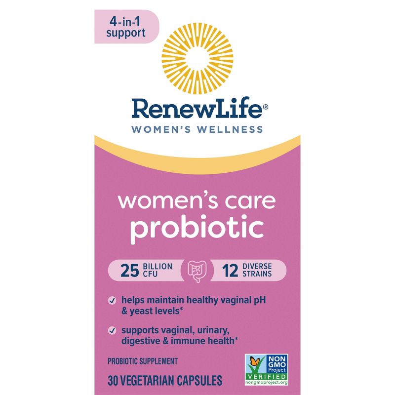 Renew Life Ultimate Flora Probiotic Womens Care Vegetarian Capsules, 2 of 10