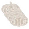 Saro Lifestyle Fall Harvest Rattan Pumpkin Placemat (Set of 4) - 3 of 4
