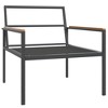 vidaXL Garden Lounge Set Anthracite, Light Grey - 4 of 4