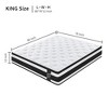 GDFStudio Cecil 12" Breathable Memory Foam Knitted Cover Individual Pocket  Hybrid Mattress with Euro Top - 3 of 4