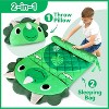 iPlay, iLearn Kid Sleeping Bag, Dinosaur Slumber Sack, Toddler Boy Nap Mat - 3 of 3