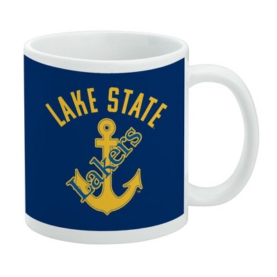 Lake Superior State University Lakers Ceramic Coffee Mug Novelty Gift Mugs for Coffee Tea and Hot Drinks 11oz White