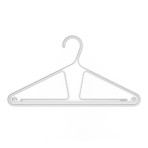 Kangaroo Hangers 30pk Original Clothes Hangers White - 1 of 4