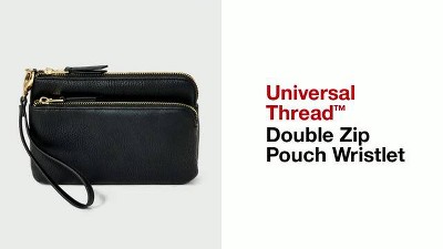 Double Zip Pouch Wristlet - Universal Thread™ : Target Double Zip Pouch Wristlet - Universal Thread™ : Target