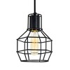CWI Lighting Secure 1 Light Down Mini Pendant With Black Finish - 2 of 4