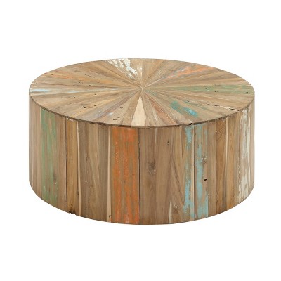 Rustic Reclaimed Wood Coffee Table Brown - Olivia & May