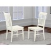 HomeStock Renaissance Rhapsody Dining Wood Seat Chair with Slatted Back - 2 of 3