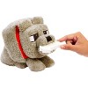 Minecraft Food Mode Dennis Plush Interactive Toy with Sounds & Bone Accessory, Inspired by the Movie - 3 of 4