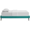 Modway Loryn Twin Fabric Bed Frame with Round Splayed Legs - 3 of 4