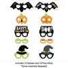 Big Dot of Happiness Jack-O'-Lantern Halloween Glasses and Masks - Paper Card Stock Kids Halloween Party Photo Booth Props Kit - 10 Count - 3 of 4