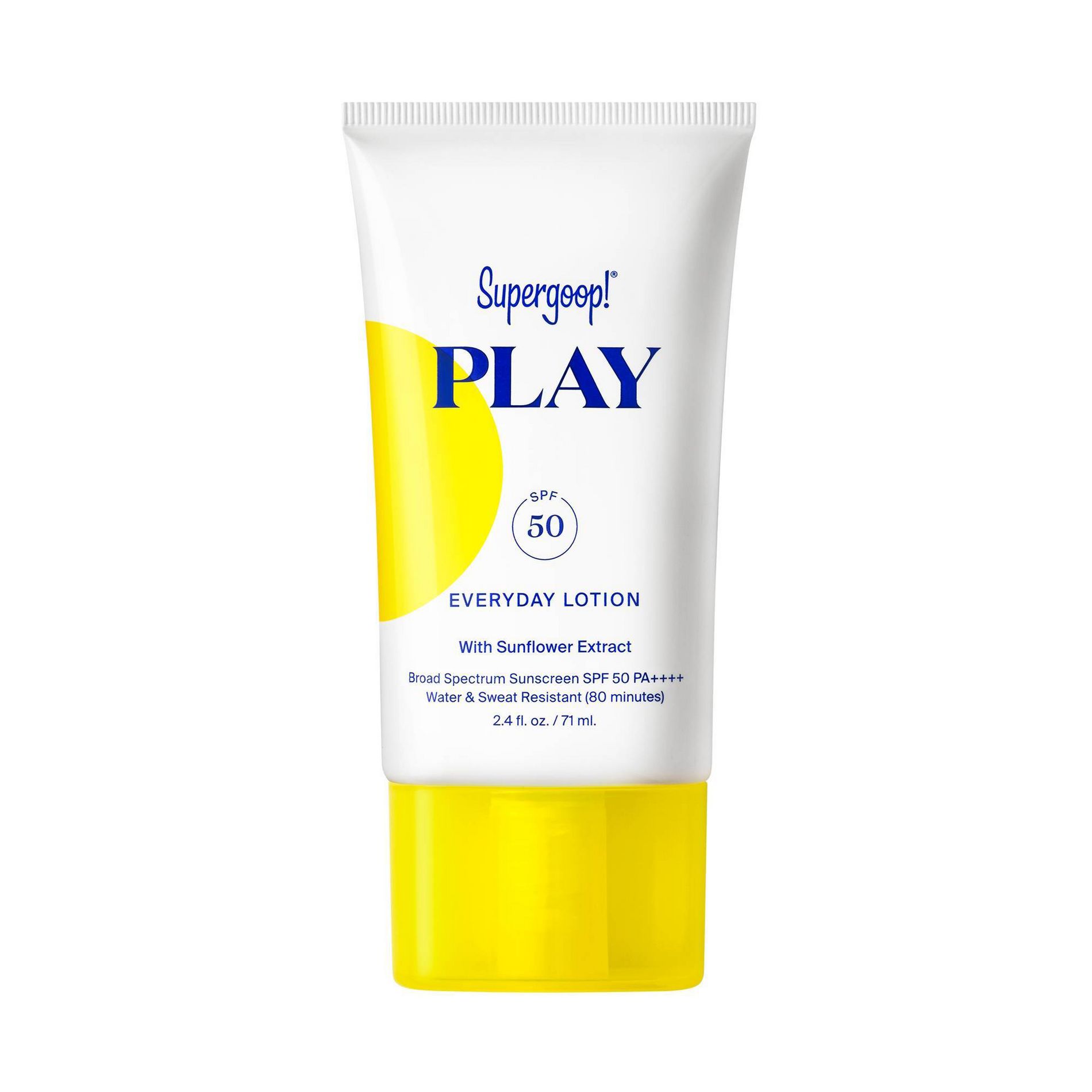 Supergoop! PLAY Everyday Hydrating Body & Face Sunscreen Lotion - SPF 50 - 2.4 fl oz: With Avobenzone, Orange Scent