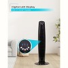 Black + Decker 36 inches Digital Tower Fan with Remote, Black - 4 of 4