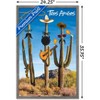 Trends International Cactus -Tres Amigos Framed Wall Poster Prints - 3 of 4