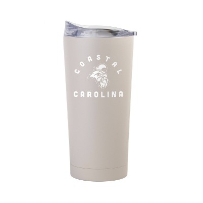 NCAA Coastal Carolina Chanticleers Sand Powder Coat Tumbler - 20oz