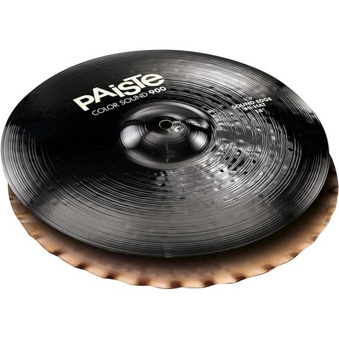 Paiste Colorsound 900 Sound Edge Hi Hat Cymbal Black 14 In. Pair