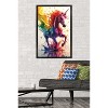 Trends International Ray Heere - Rainbow Unicorn Framed Wall Poster Prints - 2 of 4