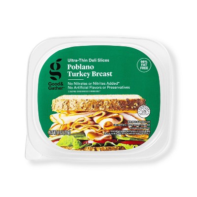 Poblano Turkey Breast - 8oz - Good &#38; Gather&#8482;