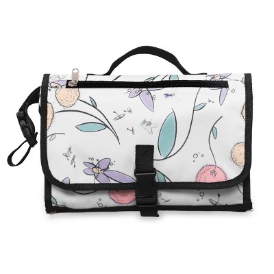 Fairy Blossom Portable Changing Pad - Padded Diaper Changing Station