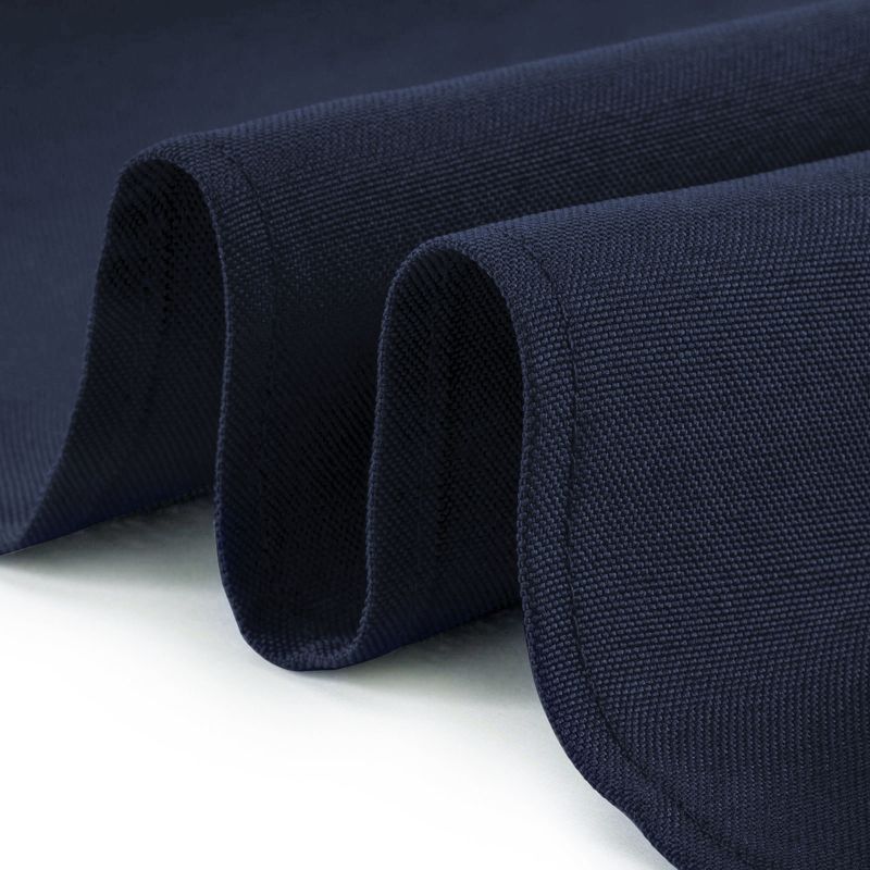 Lann's Linens 5-Pack Rectangular Polyester Fabric Tablecloth for Wedding, Banquet, Restaurant, 3 of 6