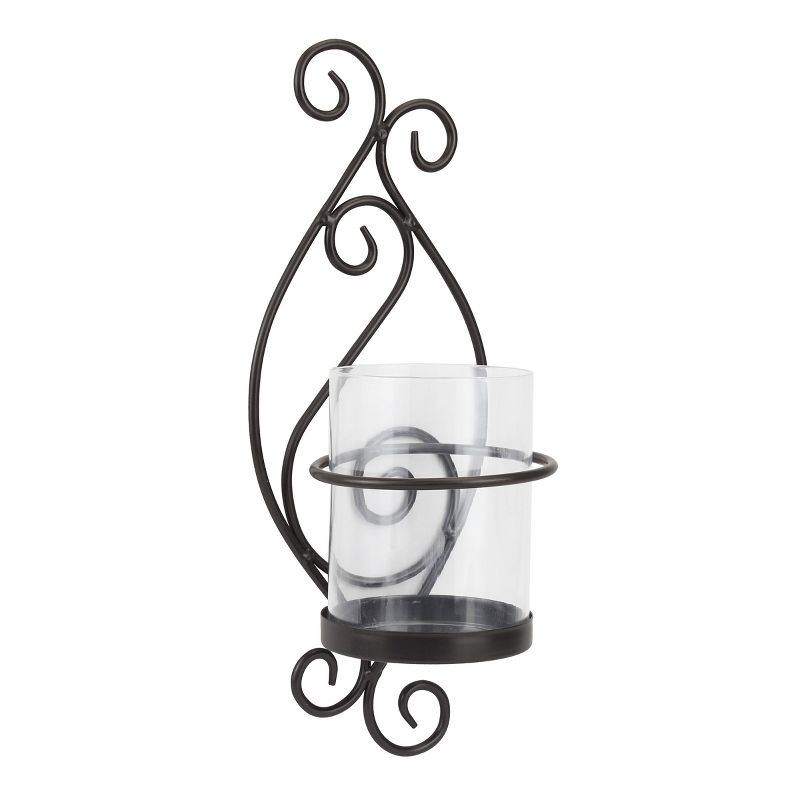 Wall Sconce Pillar Candle Holder - Stonebriar Collection, 1 of 5
