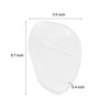 Unique Bargains Silicone Heel Support Cup Pads Orthotic Insole Plantar Care Heel Pads 12Pcs Clear - 4 of 4