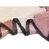 Allegra K Women's Pleated Contrast Color Block Rhombus Neck Scarf Neckerchief Bandana - 4 of 4