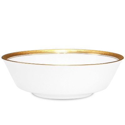 Noritake Crestwood Gold Large Round Vegetable Serving Bowl