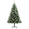 vidaXL Artificial Hinged Christmas Tree with Flocked Snow 59.1" - 2 of 4