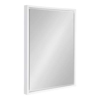 18" x 24" Evans Rectangle Wall Mirror White - Kate & Laurel All Things Decor