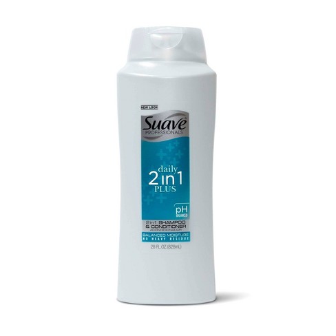 Suave Professionals 2 In 1 Shampoo And Conditioner For Cleansed Hair Daily Plus 28 Fl Oz Target