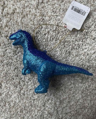 COACH Dinosaur Keyring in Blue