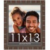 PosterPalooza | 11x13 Modern Bamboo Picture Frame, UV Acrylic, 5 Finishes - 2 of 4