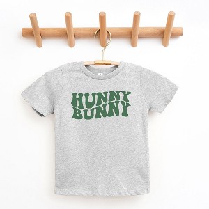 The Juniper Shop Hunny Bunny Wavy Toddler Short Sleeve Tee - 1 of 2