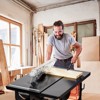 8-Inch 6.7-Amp Copper Motor Table Saw for Jobsite with Sliding Miter Gauge DIY Woodworking and Furniture Making - 2 of 4