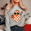 Simply Sage Market Women's Graphic Sweatshirt Checkered Girl Ghost - 2 of 4