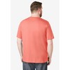 KingSize Men's Big & Tall Shrink-Less Lightweight Crewneck T-Shirt - 3 of 4