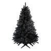 Northlight Full Colorado Spruce Artificial Halloween Tree - 7' - Black - Unlit - 2 of 4