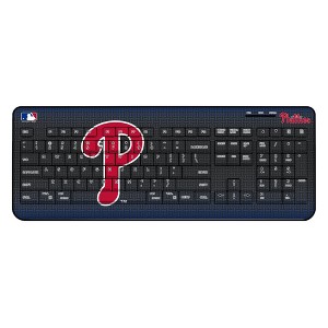 MLB National League Teams Linen Wireless USB Keyboard - 1 of 4
