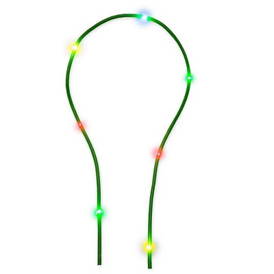 HearthSong - LED Light-up Flashing Adjustable Jump Rope for Kids Outdoor Play
