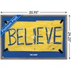 Trends International Ted Lasso - Torn Believe Framed Wall Poster Prints - 3 of 4