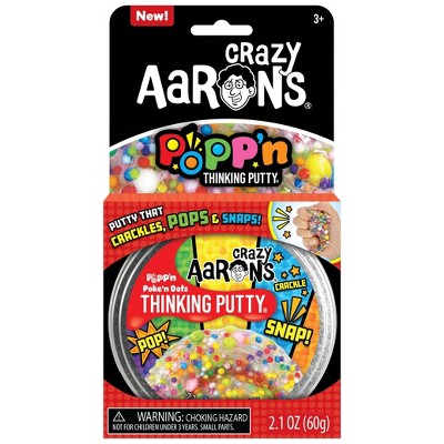 Crazy Aaron s Poke n Dots 3.5 Thinking Putty Tin Target