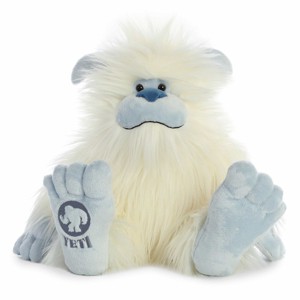 Aurora Large Yeti Fantasy Mysterious Stuffed Animal White 16.5" - 1 of 4