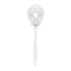 Lola Products Toilet Brush and Holder Set, Classic Version, Durable Bristles for Deep Cleaning, w/ Compact Space Saving Storage Holder, 1 Pack - 1 of 4