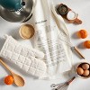 Orange Scones Recipe Printed Flour Sack Kitchen Towel Cream/Black/Ivory - Hearth & Hand™ with Magnolia - image 2 of 3