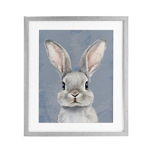 Stupell Industries Sweet Woodland Rabbit Framed Print Under Glass Art - 1 of 4