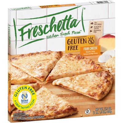 Freschetta Gluten Free Four Cheese Frozen Pizza - 17.5oz : Target