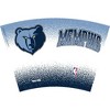 NBA Memphis Grizzlies All Over Classic Tumbler with Straw Lid - 24oz: Portable Plastic Drinkware - 2 of 2