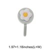 Unique Bargains Utility Adhesive Hook Side Up Egg 1.97"x1.18" 1Pc - 3 of 4